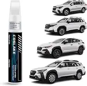 COSLAKE Car Touch Up Paint(Crystal White Pearl(K1X)) for SUBARU, Car Paint Scratch Repair Kit, Quick & Easy Solution to Repair, 2 in 1 Scratch Remover Pen with Color-Matched