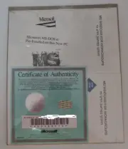 Microsoft Windows for Workgroups - Certificate of Authenticity, ONLY!