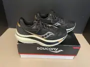 New! Womens Saucony Endorphin Speed Black/Gold Running Shoes. Size 5. Awesome!!!