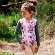 Long Sleeve Swimsuit - Floriade