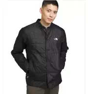THE NORTH FACE $200 CIRCALOFT SNAP FRONT JACKET Black XL packable New With Tags