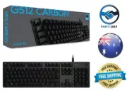 Logitech G512 CARBON LIGHTSYNC RGB Mechanical Gaming Keyboard (GX Brown Switch)