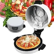 Electric Countertop Pizza Maker, 1800W Indoor Portable Pizza Oven, Auto Pizza Baking Oven Pancake and Omelette Maker with Timer, Table Top Pizza Maker for Home Restaurants
