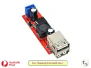 Dual USB DC-DC Step-Down Power Supply Converter