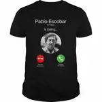 PABLO ESCOBAR T 恤 EL PATRON 正在呼喚