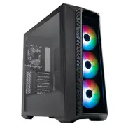 Cooler Master MasterBox 520 RGB TG Mid Tower E-ATX Case Black (MB520-KGNN-S01)