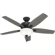 Hunter 52 in Newsome Ceiling Fan with LED Light Traditional Casual Pull Chain