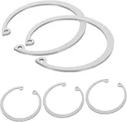 NOLITOY 5pcs Stainless Steel External Circlip Retaining Rings Assortment Kit Durable Design for Secure Fit Versatile Use Various Applications