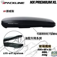 在飛比找蝦皮購物優惠-PACKLINE NX Premium XL 【綠色工場】車