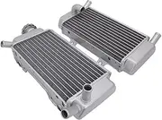 Rynplex Motorcycle Radiator Water Tank Cooler CRF250R CRF250X 250R 250 R 250X 250 X 04 05 06 07 08 09 2004-2009 Motorcycle Engine Radiator