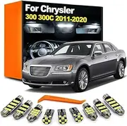 17Pcs LED Interior Light Kit, For Chrysler 300 300C 2011 2012 2013 2014 2015 2016 2017 2018 2019 2020 LED Bulbs Car Accessories