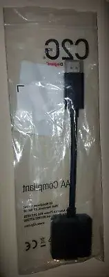 DisplayPort to VGA Adapter Converter 8in C2G
