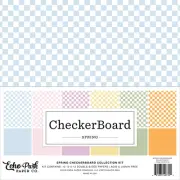 Echo Park Collection Kit 12"X12"-Spring Checkerboard SP372016