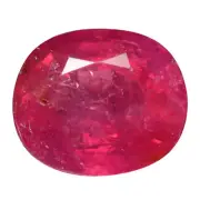1.74 Ct. Natural Unheated Vivid Intense Red Ruby Gemstone WITH GLC CERTIFY
