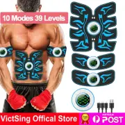 EMS Stimulator Abdominal Machine Abs Muscle Training Toner Belt Trainer Fitness