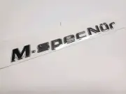 Genuine Nissan R34 Skyline GTR M-Spec Nur Rear Emblem 84896ab070