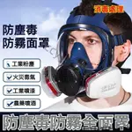 防毒面具 全面罩 噴漆專用防塵 甲醛氨氣化工農藥油漆防護面罩 噴漆防毒面具 防塵面罩 防毒面具 工業口罩 防毒口罩