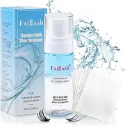 FADLASH Lash Glue Remover for Lash Extensions 60ML Eyelash Extension Remover Gentle Soothing Cluster Lash Extension Remover Fast Removal DIY at Home(60ml)