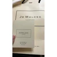 在飛比找蝦皮購物優惠-Jo Malone 針管香水牡丹與粉紅麂皮1.5ml