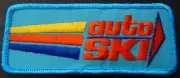 VINTAGE AUTO SKI SNOWMOBILE PATCH NEW 2" X 5" RARE SIZE COLLECTOR QUALITY (741)