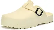 [Azooken] Womens Garden Clogs, Mercy Mules for Womens Nurse Shoes-Slip on Garden Work Shoes, Comfortable Slippers