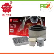 New * SAKURA * 4WD Filter Kit For TOYOTA HILUX VIGO KUN26R 3L 2005-2015