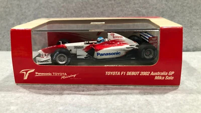 Minichamps Pauls Model Art Toyota F1 Debut 2002 Australia GP Mika Salo 1/43