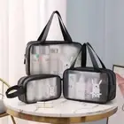Bath Storage Make up Case Transparent Cosmetic Bag Travel Storage Bag