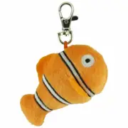 Aurora World Plush - Fanta-Sea Life Clip On - CLOWNFISH (4 inch) - New Key Clip