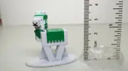 Llama-Green MINECRAFT game Nano MetalFigs Metal Die Cast MiniFig figurine