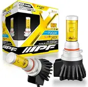IPF Fog Lamp, LED for Cars, PSX26W, 2000lm, 2400K, Yellow, For 12V, Pack of 2, Compatible with Vehicle Inspection, Different Driver Units, Fanless Specifications, Noise Suppression, Hiace 164FLB