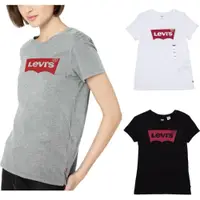 在飛比找蝦皮商城優惠-Levis 女款 經典LOGO短T 圓領腰身 短袖T恤 輕薄