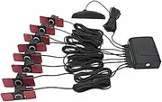 Anneome 1 Set Car Parking Sensor System Front Rear Reversing Radar with Alert for Enhanced Vehicle Safety Precise Parking Assistance