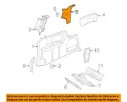 CHRYSLER OEM 11-16 CV Side Panel Interior Trim-Rear Pillar Trim 1HT04HL5AD (for: Chrysler)