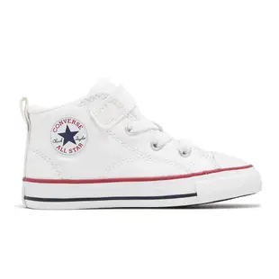 Converse 童鞋 Chuck Taylor All Star 中童鞋 白 帆布鞋 中筒 [ACS] A04825C