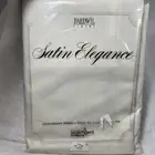 Bardwil Linens Tablecloth Oval 60x84 Satin Elegance Stain Release Ivory