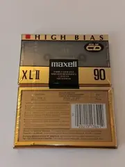 Maxell High Bias XL II 90 Cassette Tapes