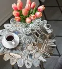 Natural Agate Stone Coffee & Side Sofa End Table top, Handmade Furniture Decor