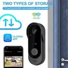 Wireless Smart Video Doorbell WiFi Security Camera Phone Door Ring Intercom B