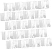 COMPUKAS 20Pcs Clear Book Covers for Notebooks Protective Sleeves Material for School Textbooks for Students and Easy to Clean