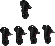BESTYASH 5pcs Universal Wheel Replacement Luggage Wheel Travel Suitcase Wheel Suitcase Swivel Wheel Plastic Caster Wheel Mute Luggage Suitcase Replacement Wheels Luggage Replacement Wheels