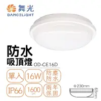 在飛比找momo購物網優惠-【DanceLight 舞光】LED 16W 防水吸頂燈 2