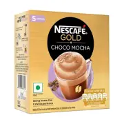 Nescafe Choco Mocha Frothy Delicious Instant Coffee Premix Powder 5 Sachets X25g