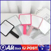 2PCS Hand Held Mirror Handheld Salon Mirror Lady Women Makeup Beauty Cosmetic