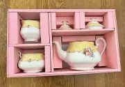 NEW Royal Albert Bouquet Tea Set: Teapot, Creamer, Sugar - 100 Years Collection