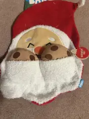 Bark Box Santa Dog Toy Squeak Kris Kringle Cookies Night Before Christmutts