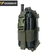 IDOGEAR Tactical Radio Pouch MOLLE Walkie Talkie POFUNG UV5R UV82 Gear Military