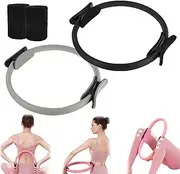 2025 Upgrade Pilates Ring Fitness Trainer with Wrist Guard,Pilates Resistance Ring,Vitality Ring for Exercise,for Toning Arms,Inner Thigh,Toning & Pelvic Floor Exercise