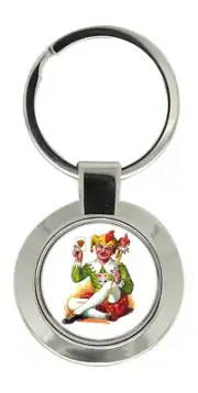 Joker Card Key Ring