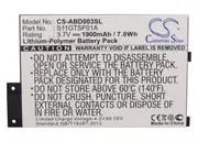 S11GTSF01A GP-S10-346392-0100 170-1032-00 170-1032-01 1900mAh Battery for Amazon Kindle 3 III D00901 Graphite eReader